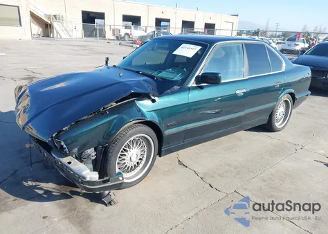 1995 BMW 525 I Automatic from USA, damaged, VIN WBAHD6321SGK53150